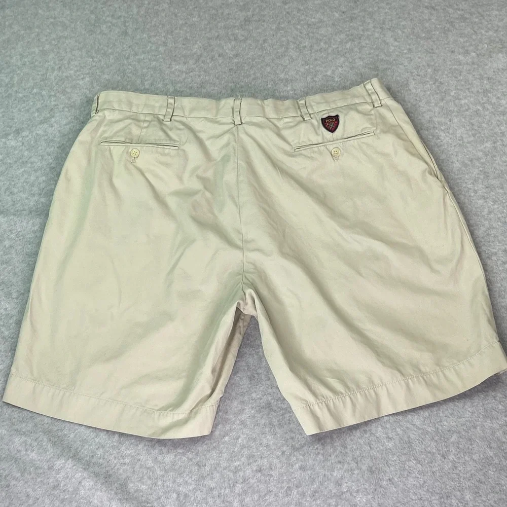 Polo Golf Ralph Lauren Flat Front Chino Shorts, Size 40,  Preppy, Golf‎ Club